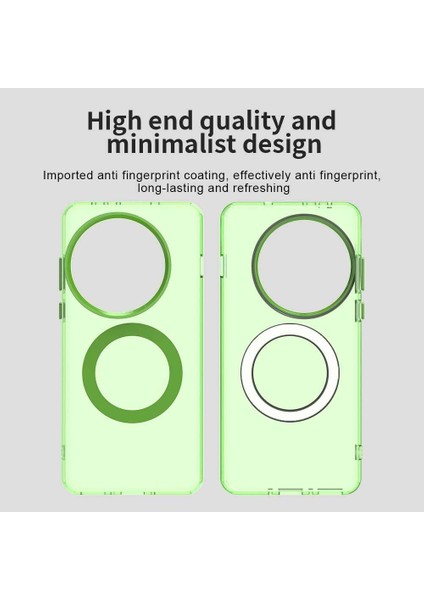 Oneplus 13,için Laimtop Kılıf, Manyetik Yarı Saydam Mat Arka Kapak, Darbeye Dayanıklı Kılıf-Yeşil (Yurt Dışından) indirimleri