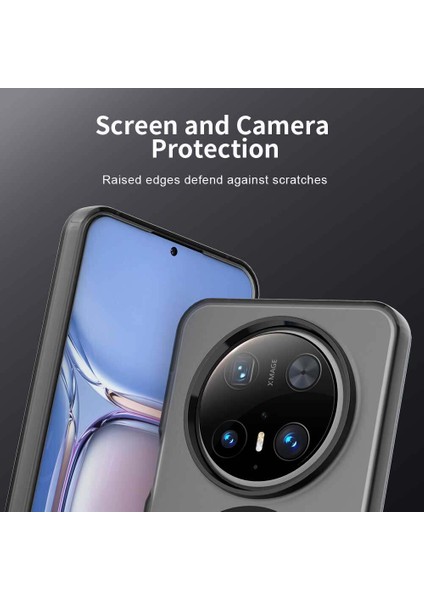 Huawei Mate 70,için Laimtop Kılıf, Manyetik Yarı Saydam Mat Arka Kapak, Darbeye Dayanıklı Kılıf-Siyah (Yurt Dışından) fiyatları