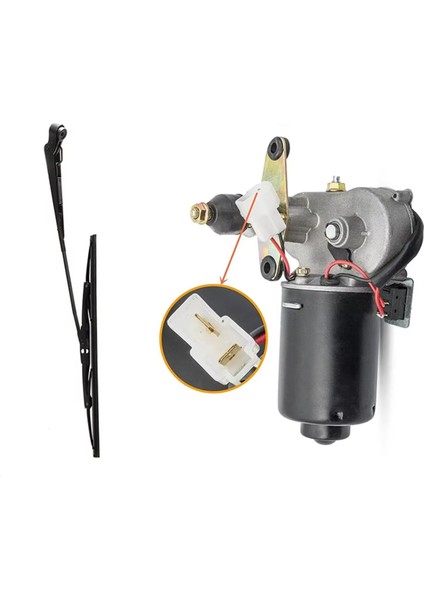 Atv Utv Ön Cam Silecek Motor Kiti Silecek Bağlama Çubuğu Silecek Kolu Can-Am Maverick X3 Yamaha Raptor 700 Cfmoto 500 (Yurt Dışından) fırsatları