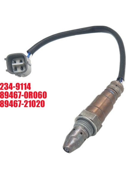 234-9114 89467-21020 Yukarı Oksijen Sensörü Hava Yakıt Oranı 89467-0R050 Lexus Toyota Rav4 Highlander Sienna 2011-2016 (Yurt Dışından) fırsatları