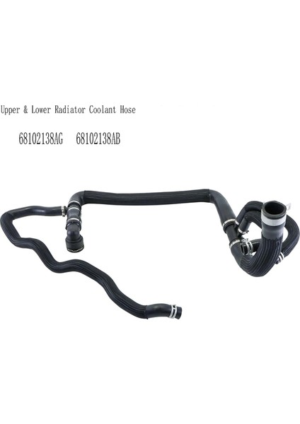 68102138AG Üst ve Alt Radyatör Soğutucu Soğutucu Hortum Soğutucu Su Hortumu Jeep Cherokee Patriot 2.4l 2014 - 2018 68102138AB (Yurt Dışından) fiyatları