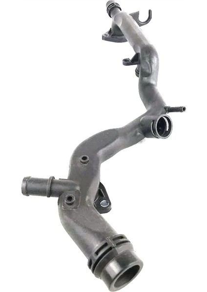 Araç Motor Kauçuk Su Boru Soğutucu Boru Antifriz Sert Su Borusu 06E121045AE Audi A4 A5 Q7 Vw Touareg 3.0t (Yurt Dışından)