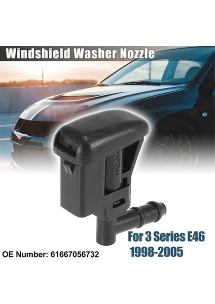 Bmw 3 Serisi E46 1998-2005 Ön Cam Yıkayıcı Püskürtücü Nozul Jet Ön Pencere 61667056732 (Yurt Dışından) indirimleri