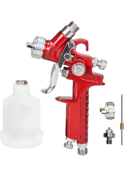 Profesyonel 125ML Mini Pnömatik Püskürtme Tabancası H-2000A Boya Püskürtme Tabancası Airbrush Otomotiv Boya Tabancaları 1mm Nozul (Yurt Dışından)