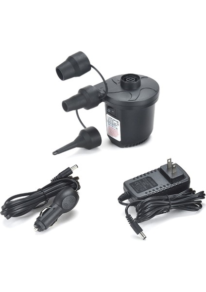 50W Elektrikli Hava Pompası Vakum Depolama Torbaları Için 3 Nozullu Hava Yatakları Yüzme Halkaları Bize Fiş (Yurt Dışından)