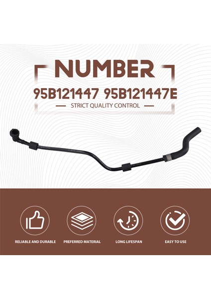 95B121447 95B121447E Motor Soğutucu Rezervuar Hortumu Porsche Macan 3.0/3.6t 2014-2018 (Yurt Dışından) fırsatları