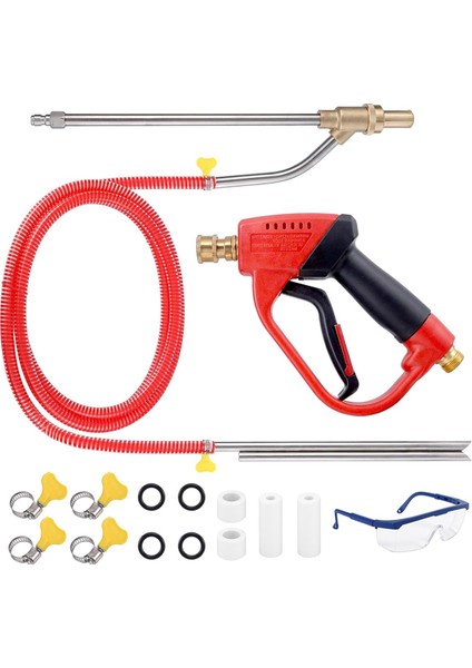Tabanca Basınçlı Yıkayıcı Kum Kiti, 4 Pc ile Basınçlı Yıkayıcı Için 5000 Psi Kum Yedek Nozumu (Yurt Dışından)