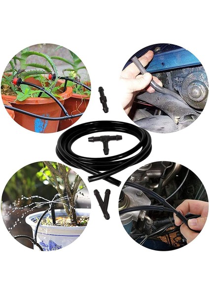 Çoğu Araba Yıkayıcısı Için Hortum Konektörlü Evrensel Ön Cam Yıkama Nozul Hortum Kiti (6m + 15 Adet Konektörler) (Yurt Dışından) fiyatları