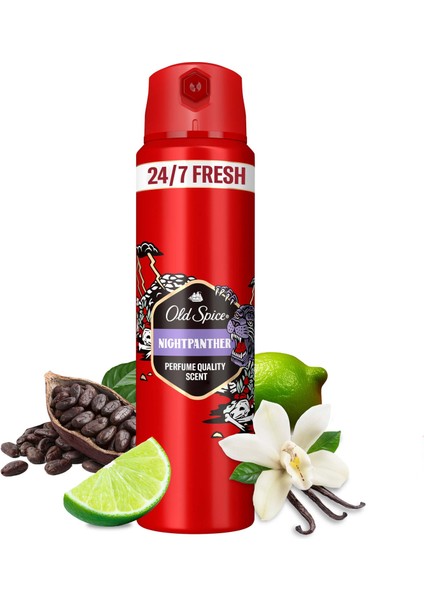 Night Panther Erkek Sprey Vücut Deodorantı 150 ml fiyatları