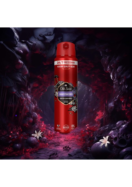 Night Panther Erkek Sprey Vücut Deodorantı 150 ml