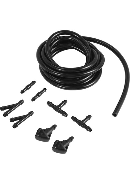 Honda 76810-S10-A02 Için 6 Adet Konektörlü 2 Metre Akışkan Hortumu Ayarlanabilir Çift Holewindshield Rondelası (Yurt Dışından) modelleri