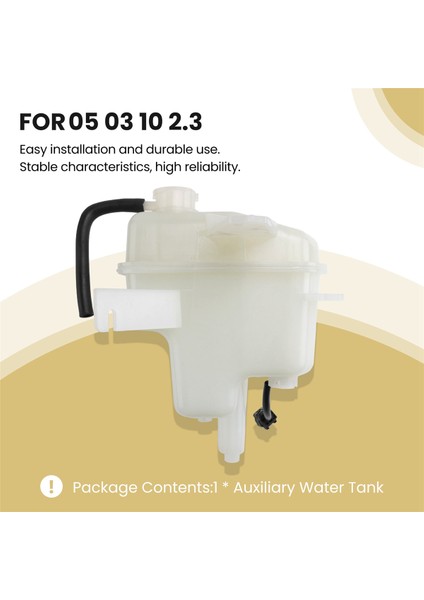 Yeni Yüksek Kaliteli Araç Motor Soğutucu Tank Genişleme Kettle Yardımcı Su Tankı AJ3415350E Ford Kuga 05 03 10 2.3 (Yurt Dışından) fiyatları