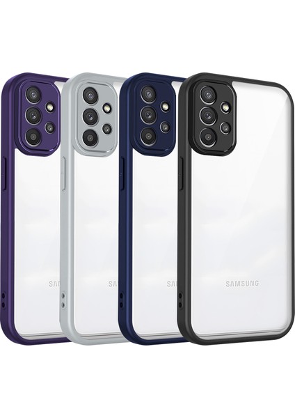 Samsung Galaxy A32 5G/M32 5g,için Laimtop Kılıf, Kamera Lens Korumalı Hibrit 2'si 1 Arada Şeffaf Kılıf-Blue (Yurt Dışından) fiyatları