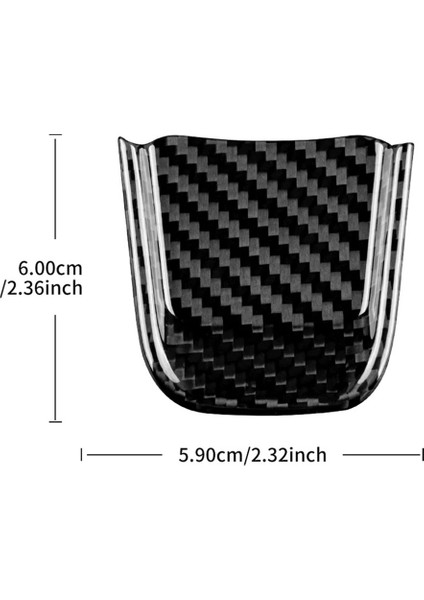 Fiat Için Gerçek Sert Karbon Fiber Çıkartma 500 Abarth 595 2020 2021 2022 2023 Araba Direksiyon Simidi Trim Aksesuarları Kırmızı (Yurt Dışından) fırsatları