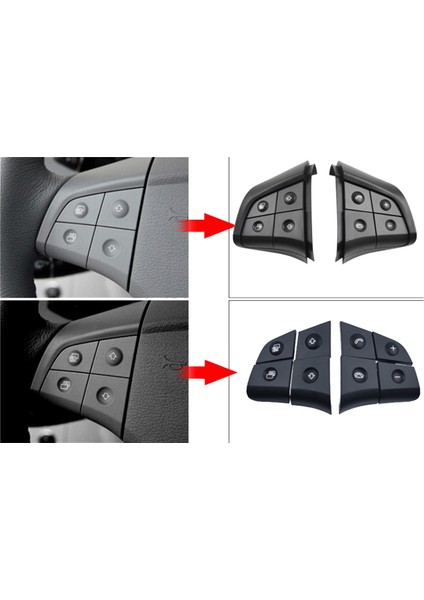 Araç Direksiyon Simidi Kontrol Anahtarı Düğmesi 4 Mercedes Için Anahtar Benz W164 ml Gl B/r Sınıfı 2006-2009 W2009 W251 Master Dunb Siyah (Yurt Dışından) indirimleri