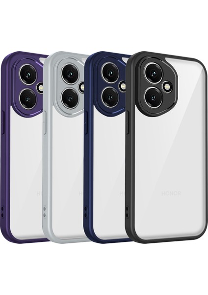 Honor 400,IÇIN Laimtop Kılıf, Kamera Lens Korumalı Hibrit 2'si 1 Arada Şeffaf Kılıf-Mor (Yurt Dışından) fiyatları