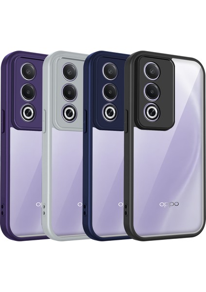 Oppo K12X,IÇIN Laimtop Kılıf, Kamera Lens Korumalı Hibrit 2'si 1 Arada Şeffaf Kılıf-Blue (Yurt Dışından) fiyatları