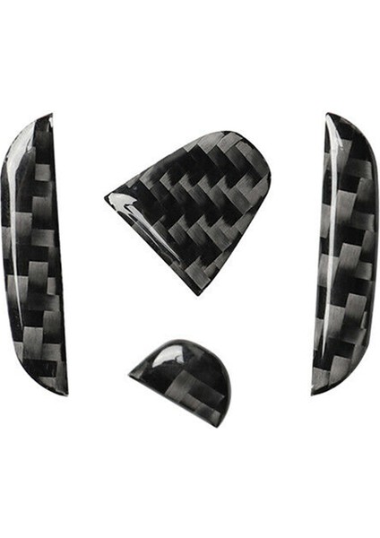4pcs Karbon Fiber Iç Direksiyon Sticker Trim Honda Civic Için 10. 2016-2019 (Yurt Dışından) indirimleri