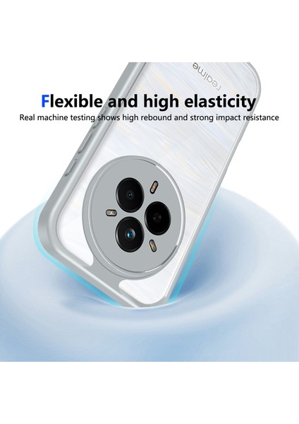 Realme 14 Pro Plus,için Laimtop Kılıf, Kamera Lens Korumalı Hibrit 2'si 1 Arada Şeffaf Kılıf-Gri (Yurt Dışından) indirimleri