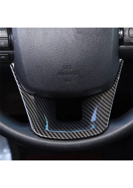 Toyota Fortuner Için Direksiyon Simidi Kapağı Döşeme 2016-2022 Araç Direksiyon Simidi Paneli Koruma Aksesuarları Abs Karbon Fiber (Yurt Dışından) indirimleri
