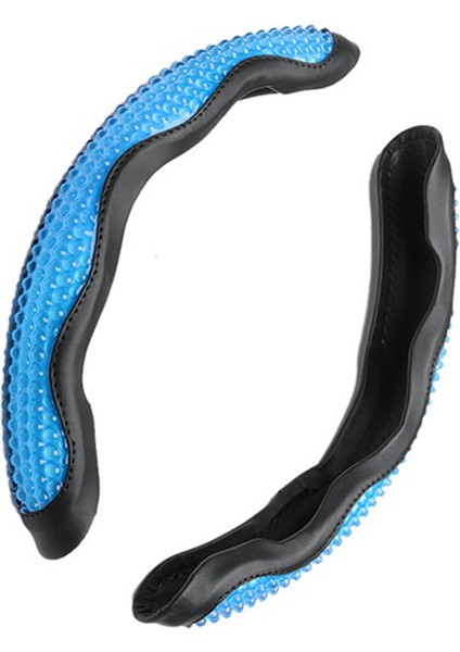 Evrensel Direksiyon Simidi Kapağı Yaz Soğuk Jel Anti-Slip Snap-On Snap-On Iki Yan Kol Koruyucu Kapak (Yurt Dışından) fiyatları
