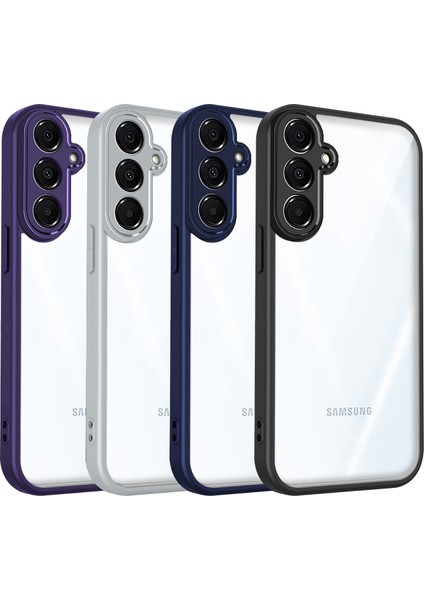 Samsung Galaxy M35,IÇIN Laimtop Kılıf, Kamera Lens Korumalı Hibrit 2'si 1 Arada Şeffaf Kılıf-Siyah (Yurt Dışından) fiyatları