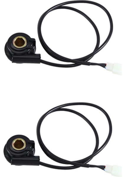 2 Pcs Motosiklet Dijital Yoksometre Hız Tezgahı 3 Telli Sensör Kablo Montajı (Yurt Dışından)
