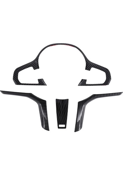 Araba Direksiyon Simidi Kapakları Trim Stickers Dekorasyonu Bmw G30 X3 G01 X4 G02 X5 G05 X6 G06 2018-2020 (Yurt Dışından)