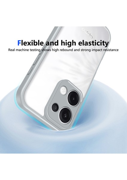 Oppo RENO13,IÇIN Laimtop Kılıf, Kamera Lens Korumalı Hibrit 2'si 1 Arada Şeffaf Kılıf-Gri (Yurt Dışından) fırsatları