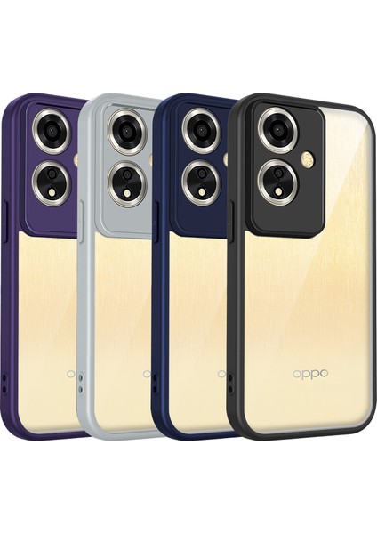 Oppo A2/A79,IÇIN Laimtop Kılıf, Kamera Lens Korumalı Hibrit 2'si 1 Arada Şeffaf Kılıf-Gri (Yurt Dışından) fiyatları