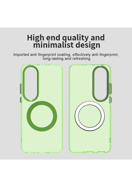 Oneplus Nord Ce4/oppo K12/K12 Plus,için Laimtop Kılıf, Manyetik Yarı Saydam Mat Arka Kapak, Darbeye Dayanıklı Kılıf-Yeşil (Yurt Dışından) indirimleri