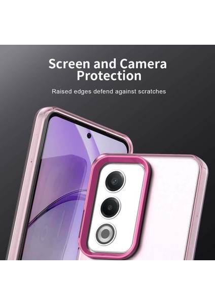 Oppo A3 PRO/A80,IÇIN Laimtop Kılıf, Manyetik Yarı Saydam Mat Arka Kapak, Darbeye Dayanıklı Kılıf-Kırmızı (Yurt Dışından) fiyatları