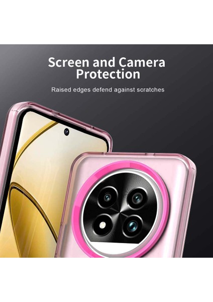 Realme 13 Pro/realme 13 Pro+,için Laimtop Kılıf, Manyetik Yarı Saydam Mat Arka Kapak, Darbeye Dayanıklı Kılıf-Kırmızı (Yurt Dışından) fiyatları