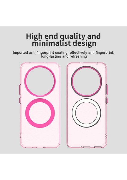 Realme 13 Pro/realme 13 Pro+,için Laimtop Kılıf, Manyetik Yarı Saydam Mat Arka Kapak, Darbeye Dayanıklı Kılıf-Kırmızı (Yurt Dışından) indirimleri