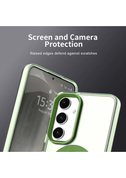 Samsung Galaxy S25 Plus 5g,için Laimtop Kılıf, Manyetik Yarı Saydam Mat Arka Kapak, Darbeye Dayanıklı Kılıf-Yeşil (Yurt Dışından) fiyatları