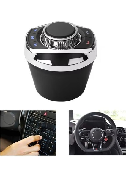 Android Multimedya Navigasyon Oynatıcı Fincan Şekli Için Evrensel Araba Direksiyon Kontrol Düğmesi Kablosuz Ses Denetleyicisi (Yurt Dışından) fırsatları