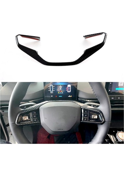 Mg 4 Mg4 Ev Mulan 2023 Araç Direksiyon Simidi Paneli Kapak Trim Dekorasyon Aksesuarları - Abs Karbon Fiber (Yurt Dışından) fiyatları