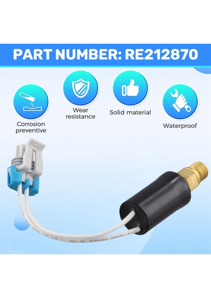 Şanzıman Yağı Basınç Sensörü John Deere 7330 7520 6110M 6110R 6120M 6120R (Yurt Dışından) fırsatları