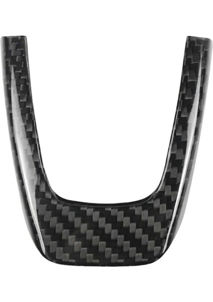 Fiat Için Gerçek Sert Karbon Fiber Çıkartma 500 Abarth 595 2012 2013 2014 2015 Direksiyon Simidi Trim Aksesuarları (Yurt Dışından)