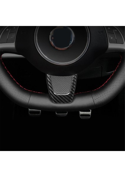 Fiat Için Gerçek Sert Karbon Fiber Çıkartma 500 Abarth 595 2012 2013 2014 2015 Direksiyon Simidi Trim Aksesuarları (Yurt Dışından) fiyatları