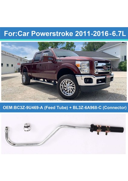 Ford 2011-2016 Için 6.7l Powerstroke Dizel Araç Turboşarj Soğutucu Yem Tüpü 626600 BC3Z9U469A (Yurt Dışından) indirimleri