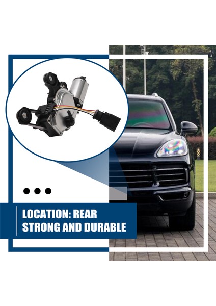 95862808000 Porsche Cayenne Için Arka Silecek Motoru 92A Vw Touareg 3.0l 3.6l 4.8l 2011-2018 95862808002 958955711 (Yurt Dışından) indirimleri