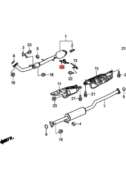 Honda Accord 2.4l 2013-2017 36531-5A2-A01 36532-5A2-A01 Ön Arka Sensör (Yurt Dışından) indirimleri