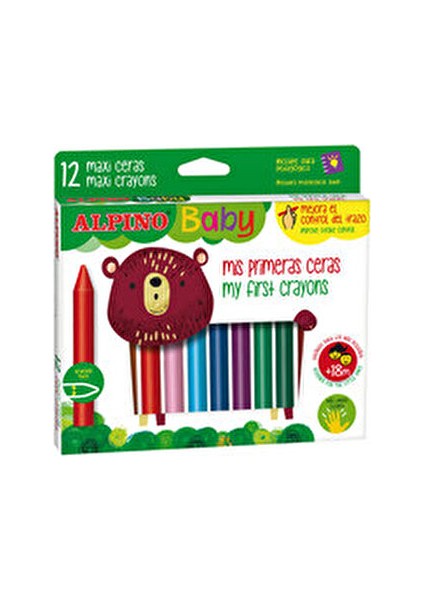 12'li Baby Pastel Boya Çocuklar İçin Renkli ve Güvenli 12 Parça Set fiyatları