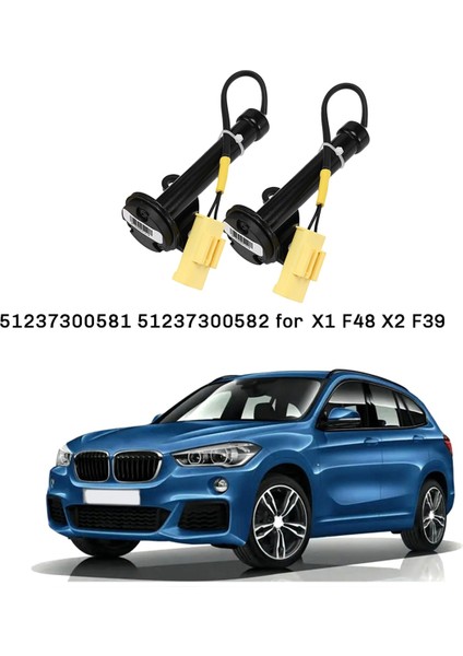 1paır Sol ve Sağ Aktif Bonnet Aktüatör Menteşe Sensörü 51237300581 Bmw X1 F48 X2 F39 Mini 2013-2019 Için 51237300582 (Yurt Dışından)