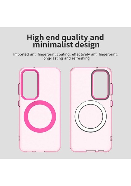 Samsung Galaxy S23 5g,için Laimtop Kılıf, Manyetik Yarı Saydam Mat Arka Kapak, Darbeye Dayanıklı Kılıf-Kırmızı (Yurt Dışından) indirimleri