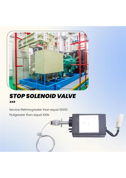 Normalde Açık Dc 12V Motor Alev Çıkış Cihaz Motoru Durdur Solenoid Valfı Xhq-Pt Gücü Çekme Tipi Flameout Manyetik (Yurt Dışından) fırsatları