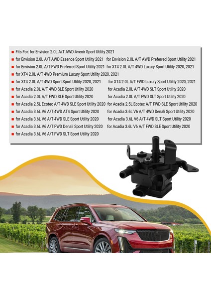 Canisterac Buick Chevrolet Motor Karbon Kaldırma Solenoid Valfı (Yurt Dışından) fırsatları