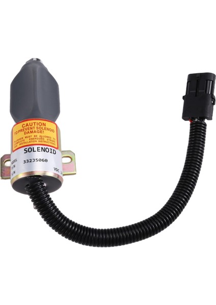 332/J5060 716/30091 24V Yakıt Jcb JS130 JS160 JS180 JS240 JS260 JS330 Flameout Solenoid Valf (Yurt Dışından)