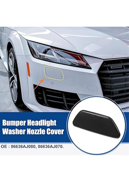Araba Far Far Yıkayıcı Kapak Kafası Işık Lambası Püskürtme Nozul Kapı 86636AJ080 86636AJ070 Subaru Outback Legacy Gt, B (Yurt Dışından) fiyatları